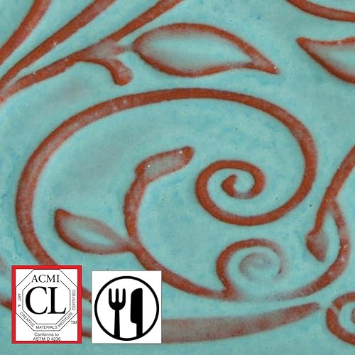 AMACO Esmalte opalescente, Bluebell O-20, 1 pinta