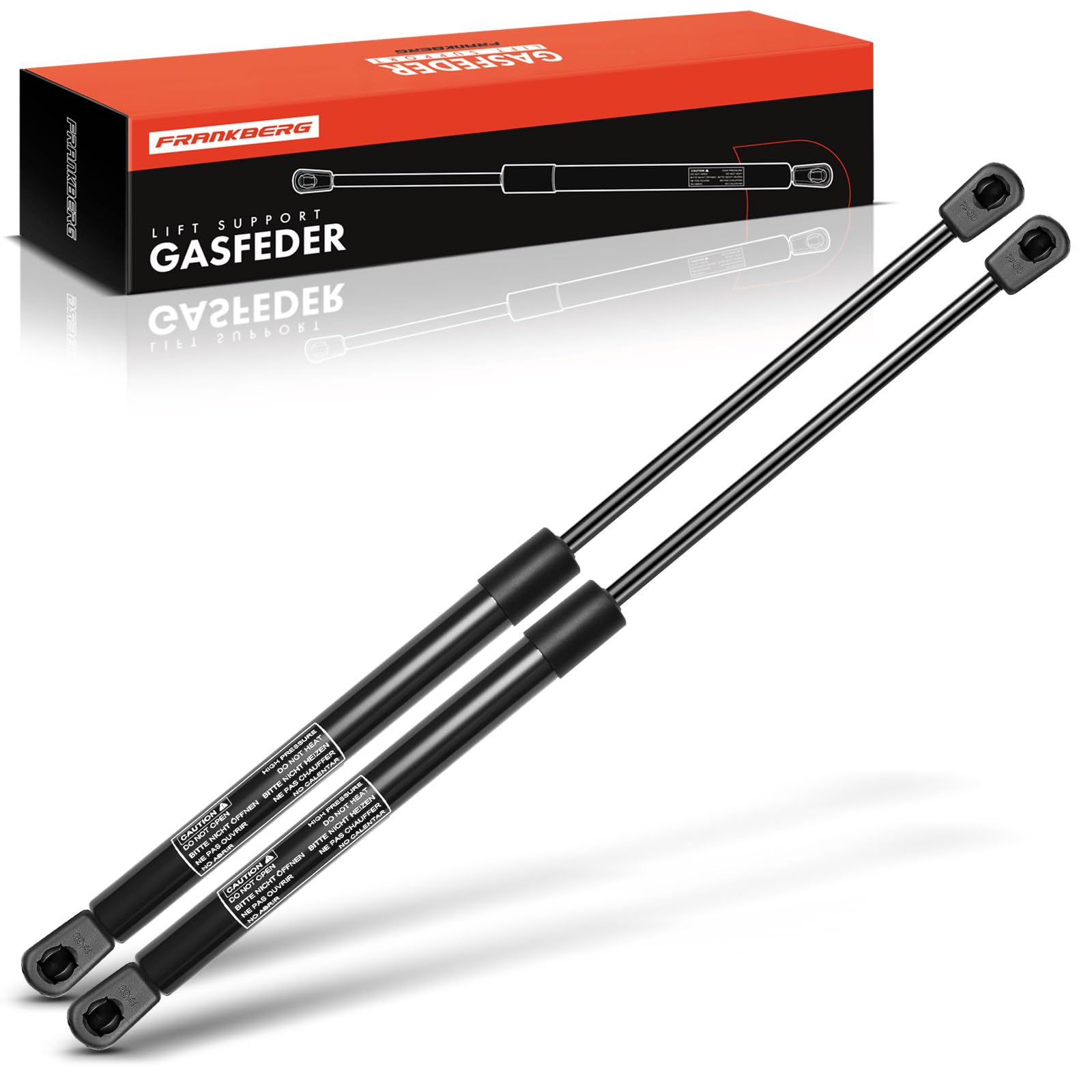 Frankberg 2x Molle a gas Portellone posteriore Compatibile con Punto 188 1.2L-1.9L Limousine 1999-2012 3-Porte Replace# 46744596