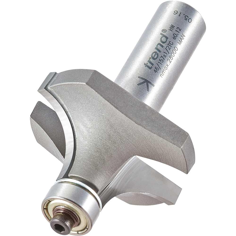 Trend Bearing Guided Ovolo And Round Router Cutter