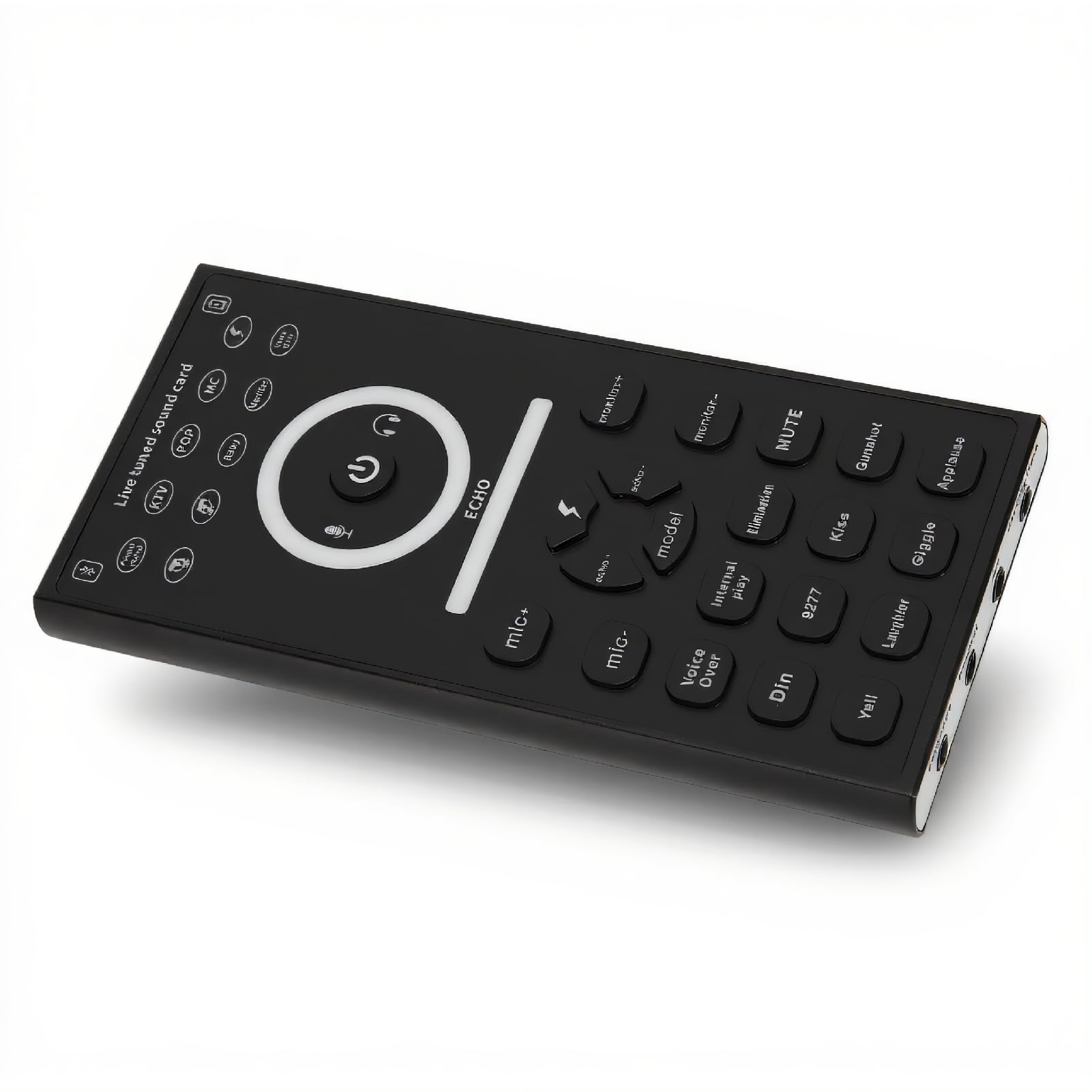 Cambia Voce, Disguiser Vocale Adulti, Mini Dispositivo Cambia Voce Portatile, Cambia Voce Microfono Palmare per TikTok Youtube Karaoke Cantando Streaming