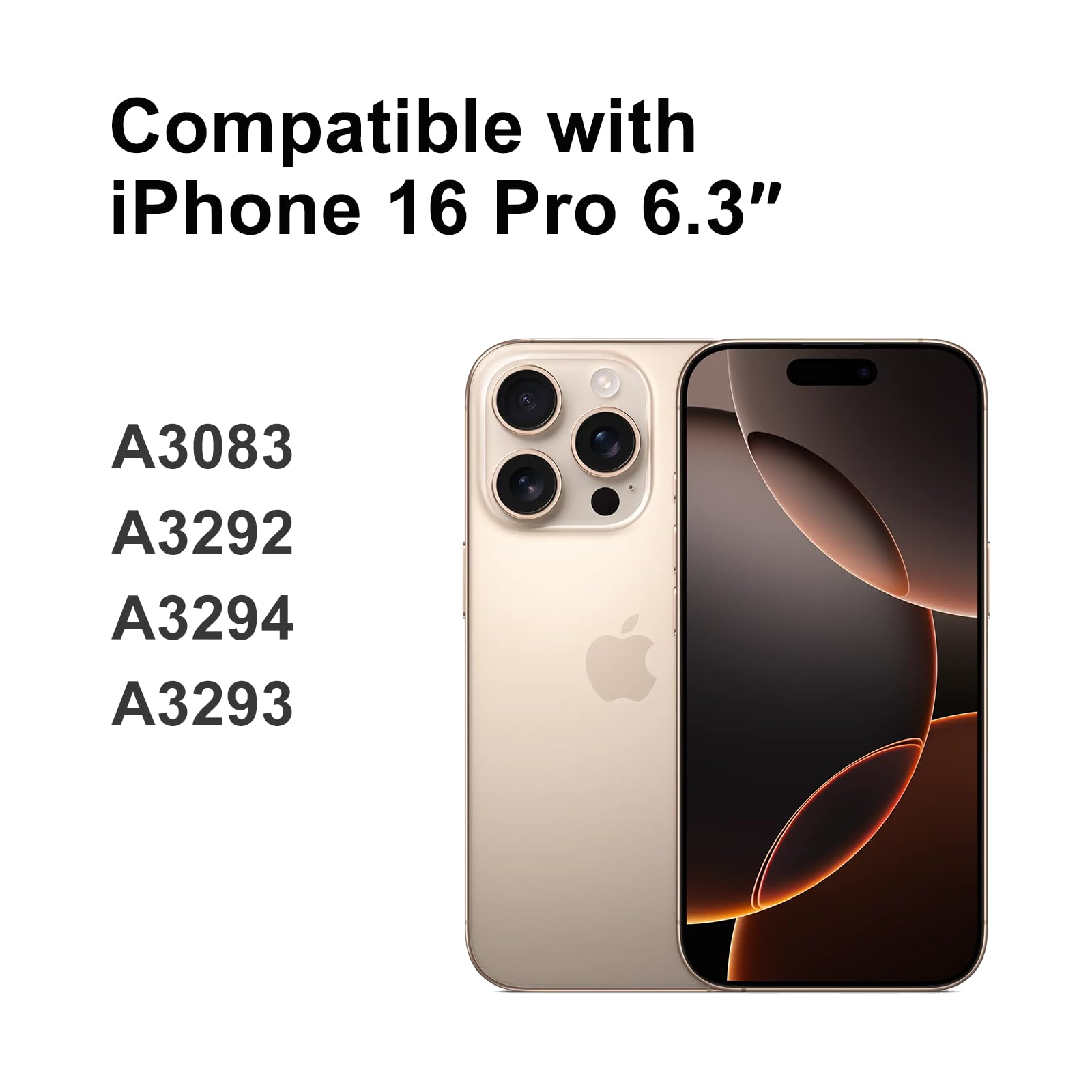 LL TRADER Display für iPhone 16 Pro 6.3" LCD Ersatzbildschirm und Kits