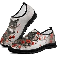 Fashion Walking Shoes for Womens Girls Classic Outdoor Sneakers Breathable Running Slip-On Loafers for Workout Size 5.5-11.5 Black Sole