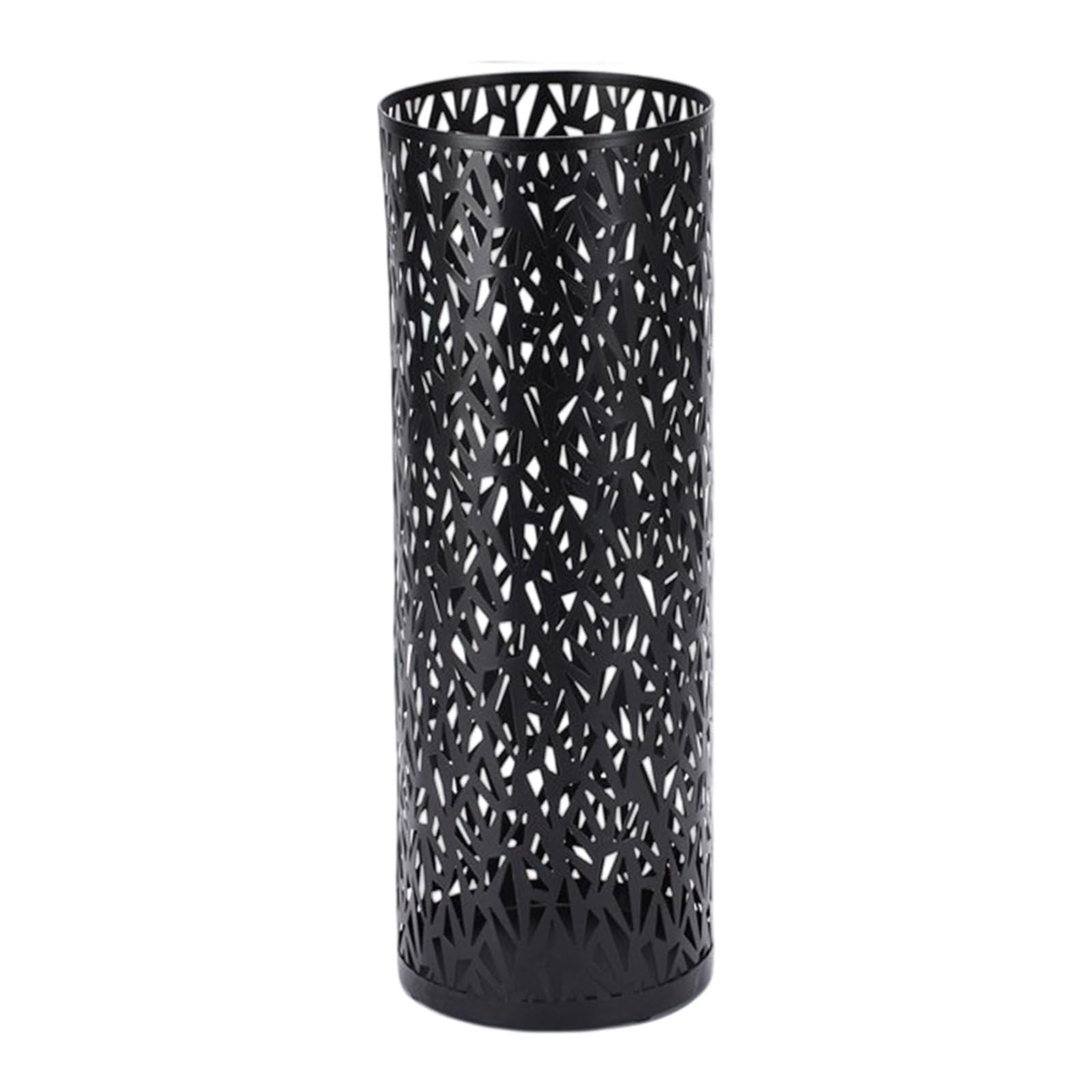 APGLSXY Duty Umbrella Holder Bucket with Anti-Rust Finish and NonSlip Base for Home Offices Tall Elegant Umbrella Stand Organizers with Hollow Pattern for Indoor Entryway Storage