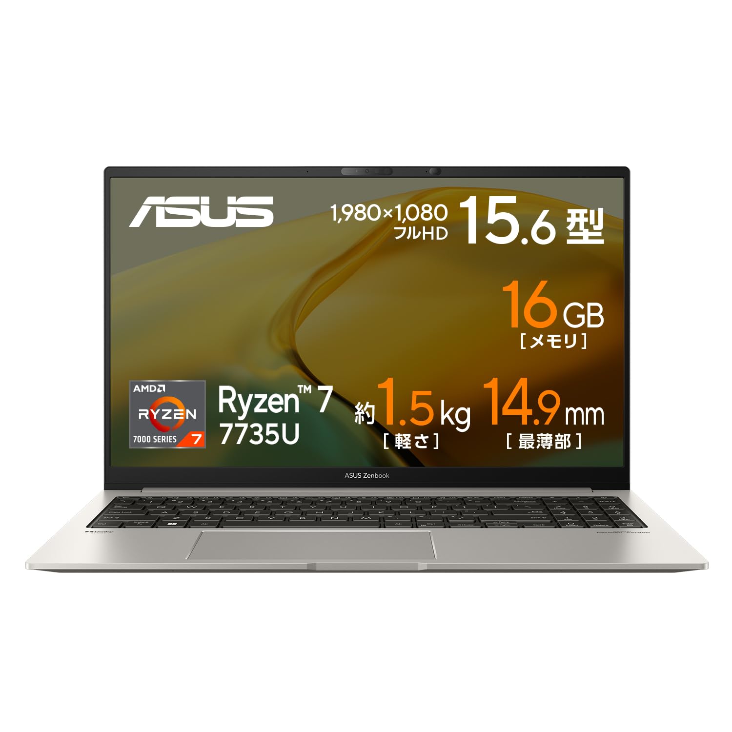 Amazon.co.jp: ASUS Zenbook 15 15.6 inch Laptop Laptop UM3504DA 