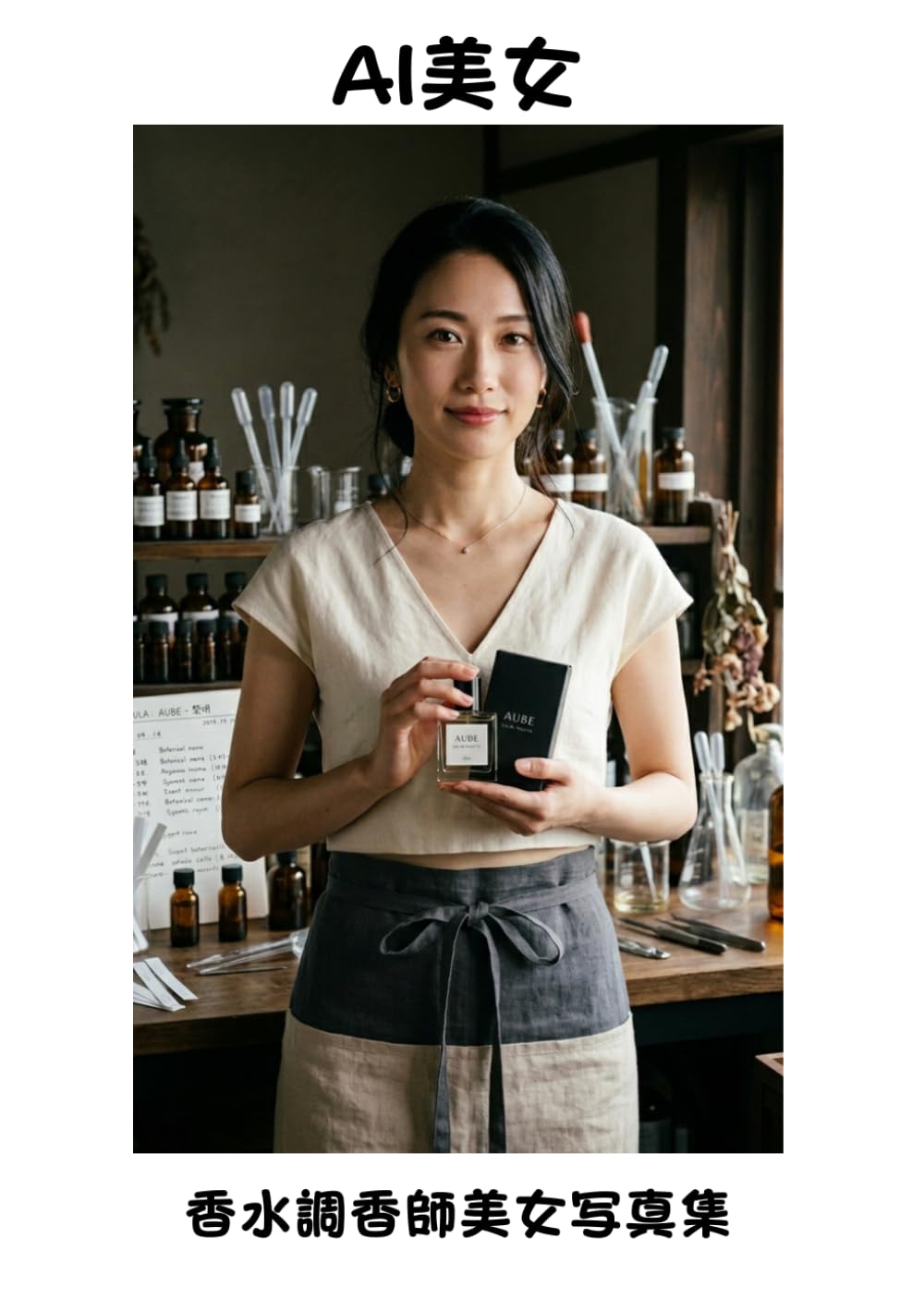【AI美女】香水調香師の美女写真集