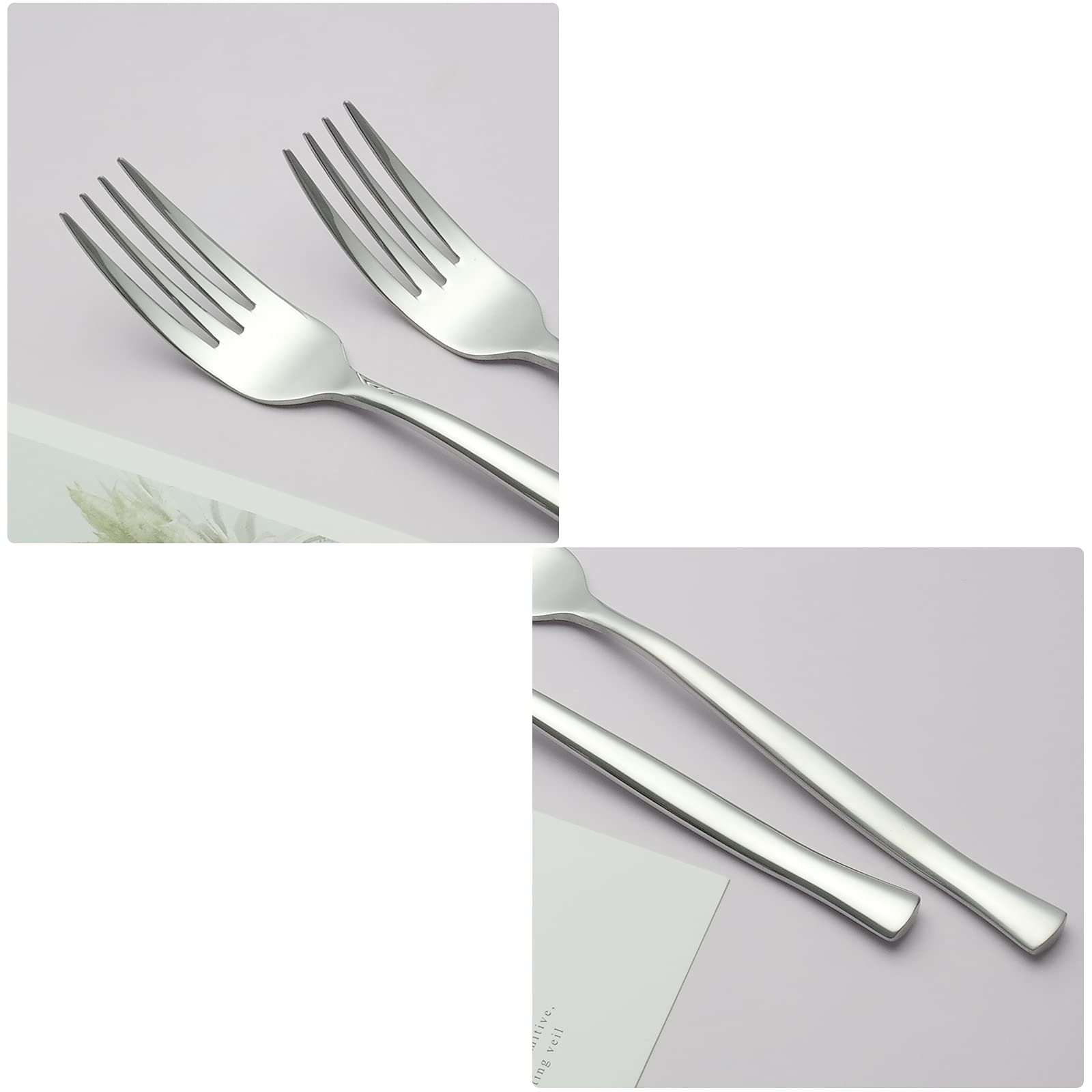 12 Pieces Dinner Forks, Stainless Steel — Amazon image 3