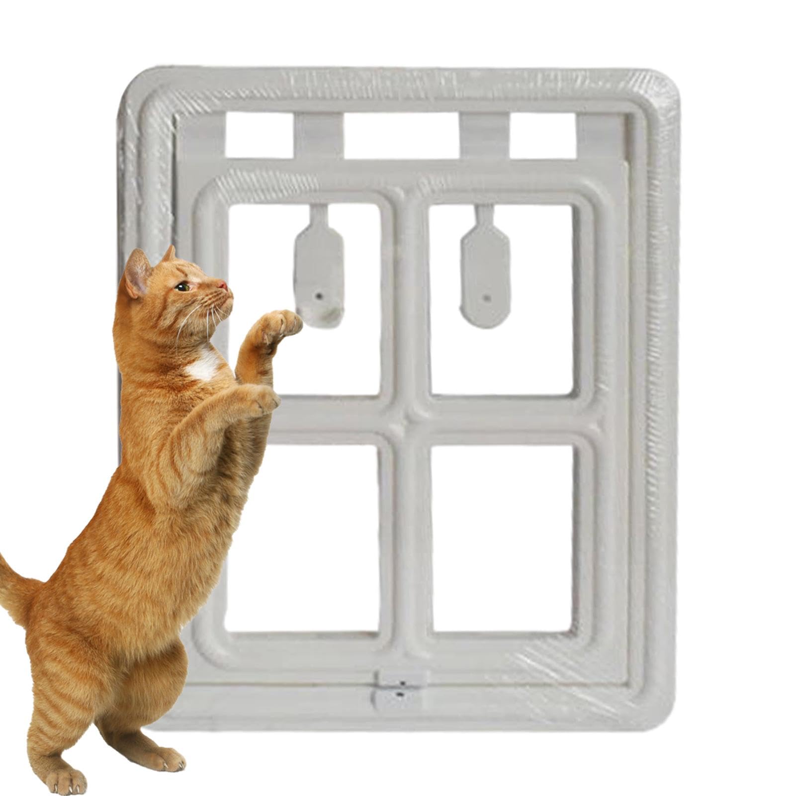 Porte pour chien et chat coulissante magnétique pour intérieur et extérieur