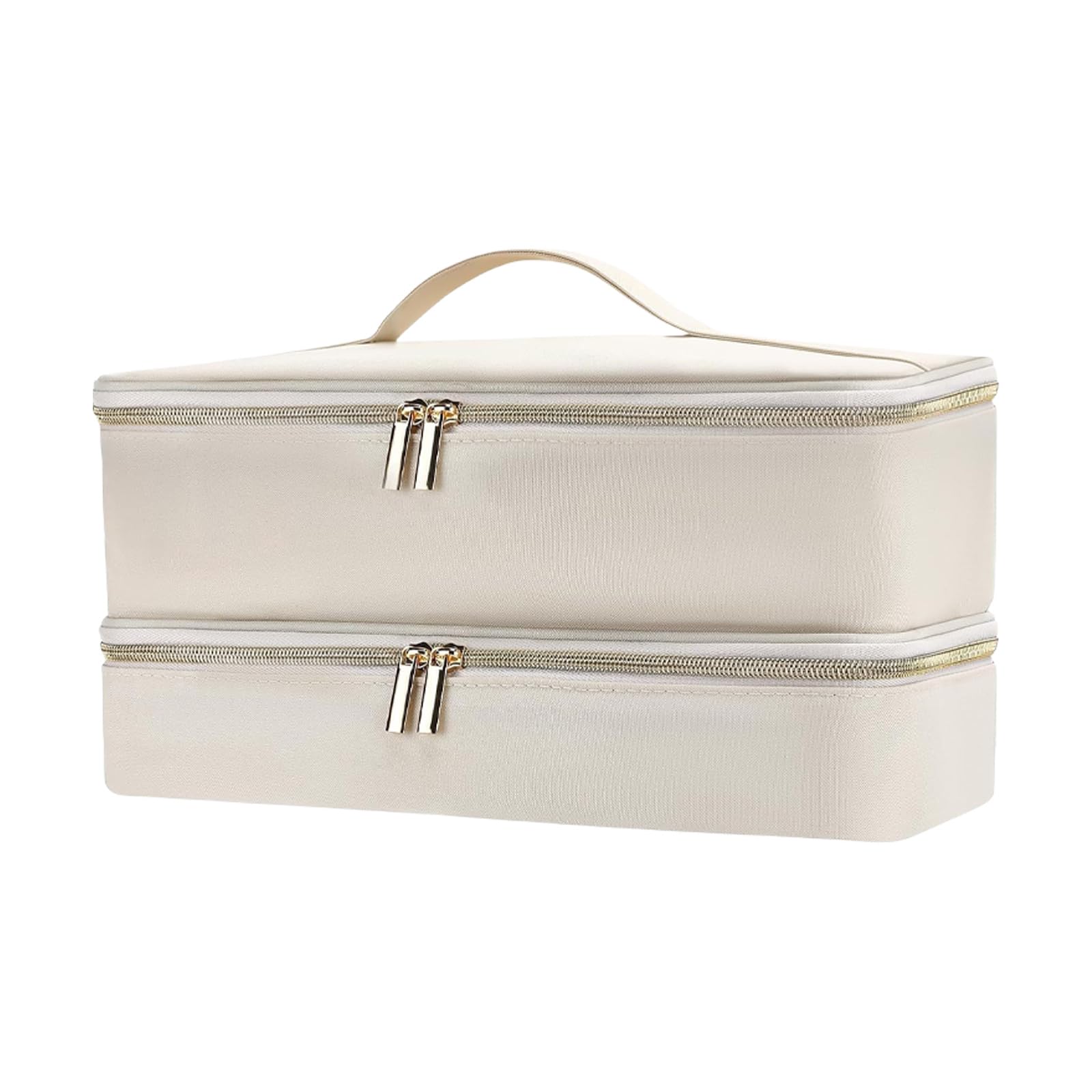 FackLOxc Compartment Blow Dryer Organiser Bag Portable Dustproof Polyester Storage Case for Hair and Accessories Blow Organiser