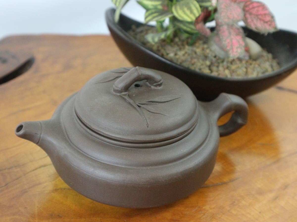 Amazon.co.jp: 中国 煎茶道具 急須 茶泥 茶壷 茶注 在印 在銘 古玩 古 