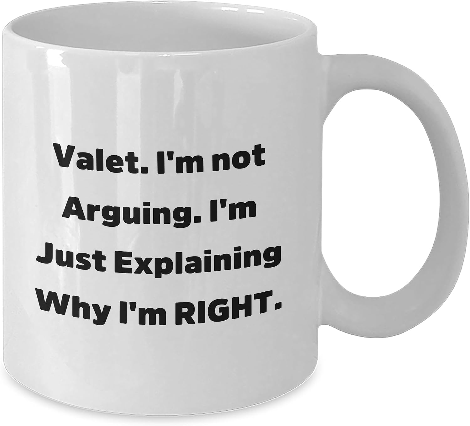GIFTVILLE & SURPRISE Valet I'm Not Arguing. I'm Just Explaining Why I'm Right. Funny Valet Gifts from Men to Friends for Birthday