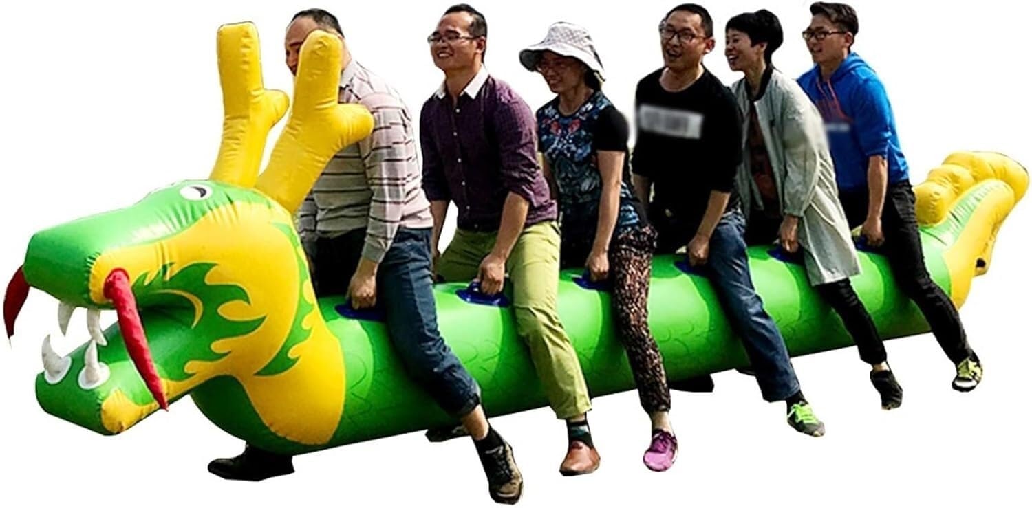 Botes dragón inflables ELzEy para juegos de carnaval al aire libre en campamentos de verano 8