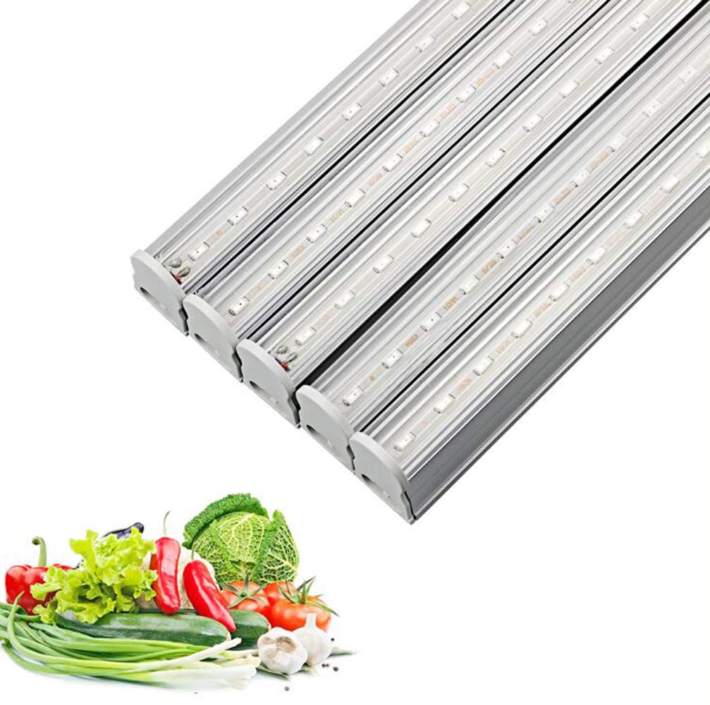 LED Crece la lámpara 5PCS Full Spectrum LED Crece la luz de Garland Invernadero hidropónico Vegetal Flor Cultivo de Interior