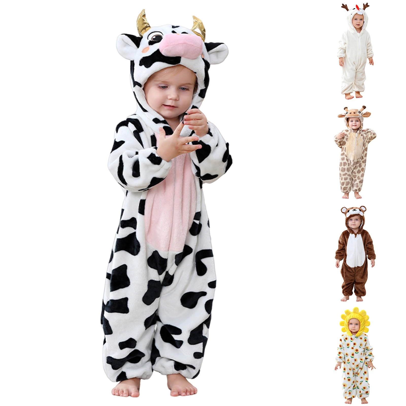 Kids Animal Onesie for Kids Girls Boys Super Soft Costume for Children — image 1