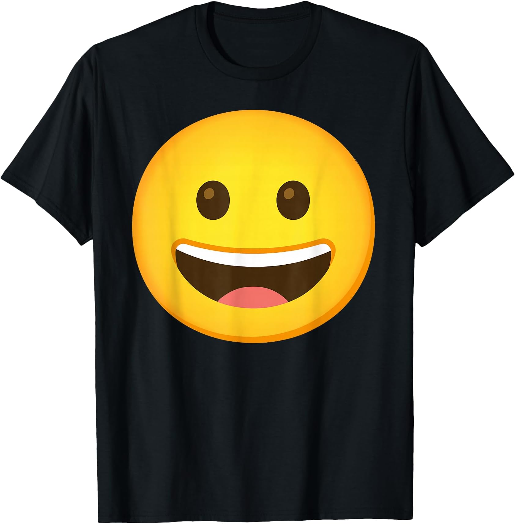 Emoticon Grinning Face Happy T-Shirt