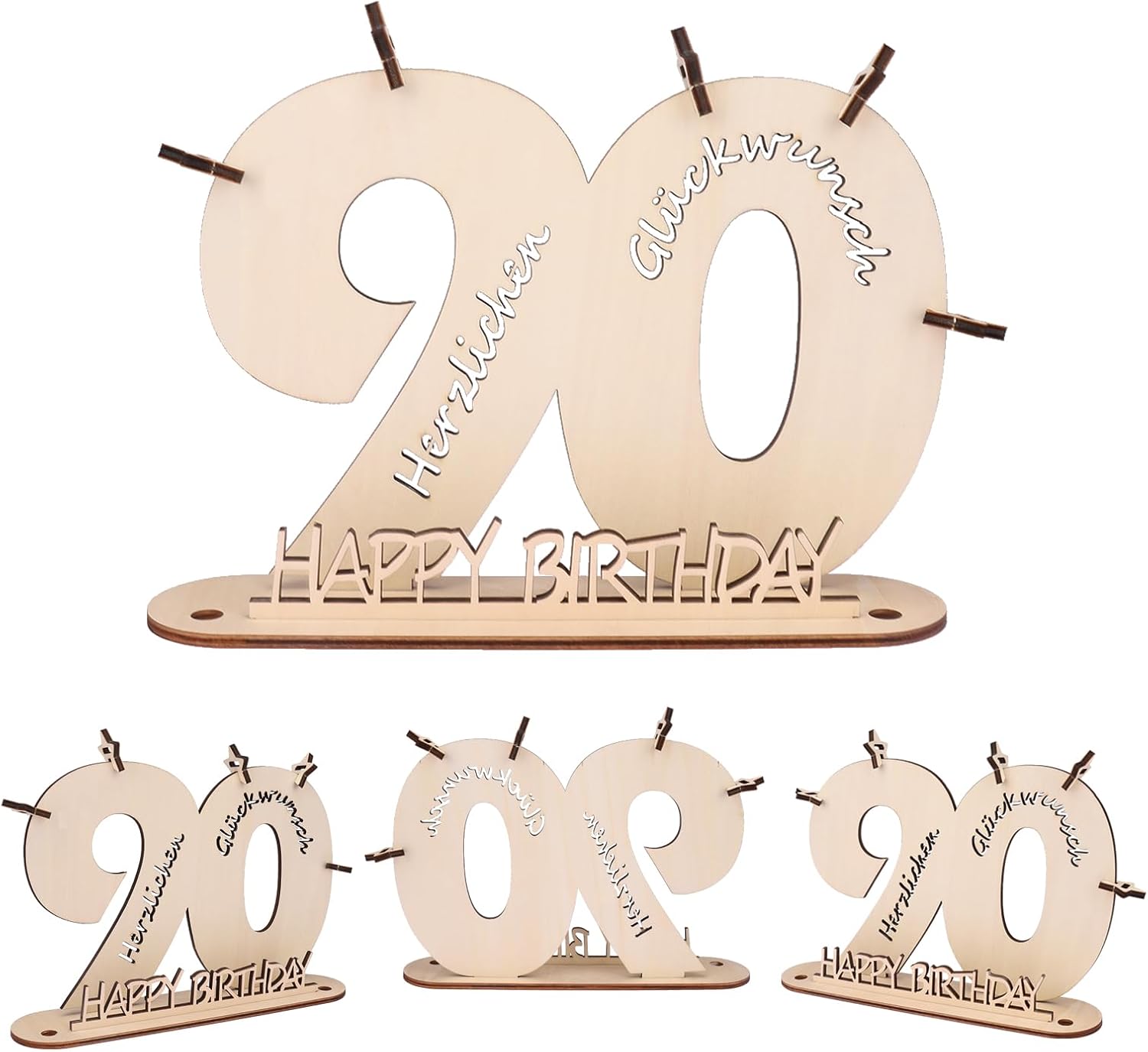 Drveni pentagrami i ukrasni elementi