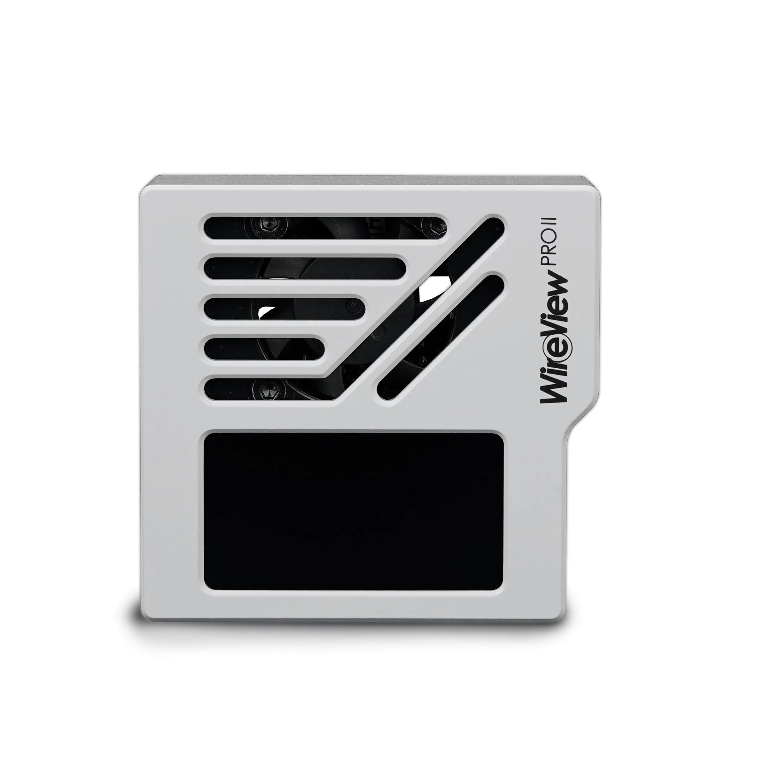 Thermal Grizzly WireView Pro II GPU White Normal - Dispositivo di monitoraggio GPU per schede grafiche 12V-2x6 e 12VHPWR con monitoraggio della corrente per pin, display TFT-IPS e instradamento dei