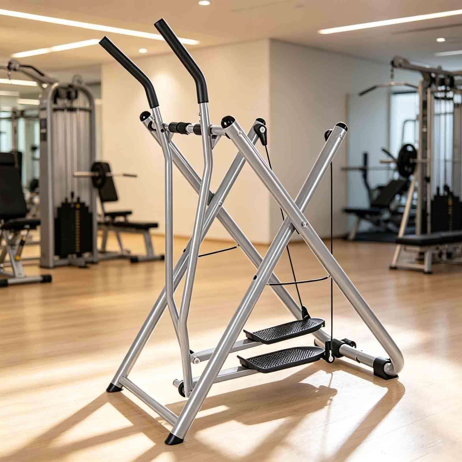2-in-1 Folding Air Walker Cross Trainer, Low-Impact Full Body Exercise Machine, Low Impact Cardio Workout Machine, for Home Gym & Office Cardio Workouts,001