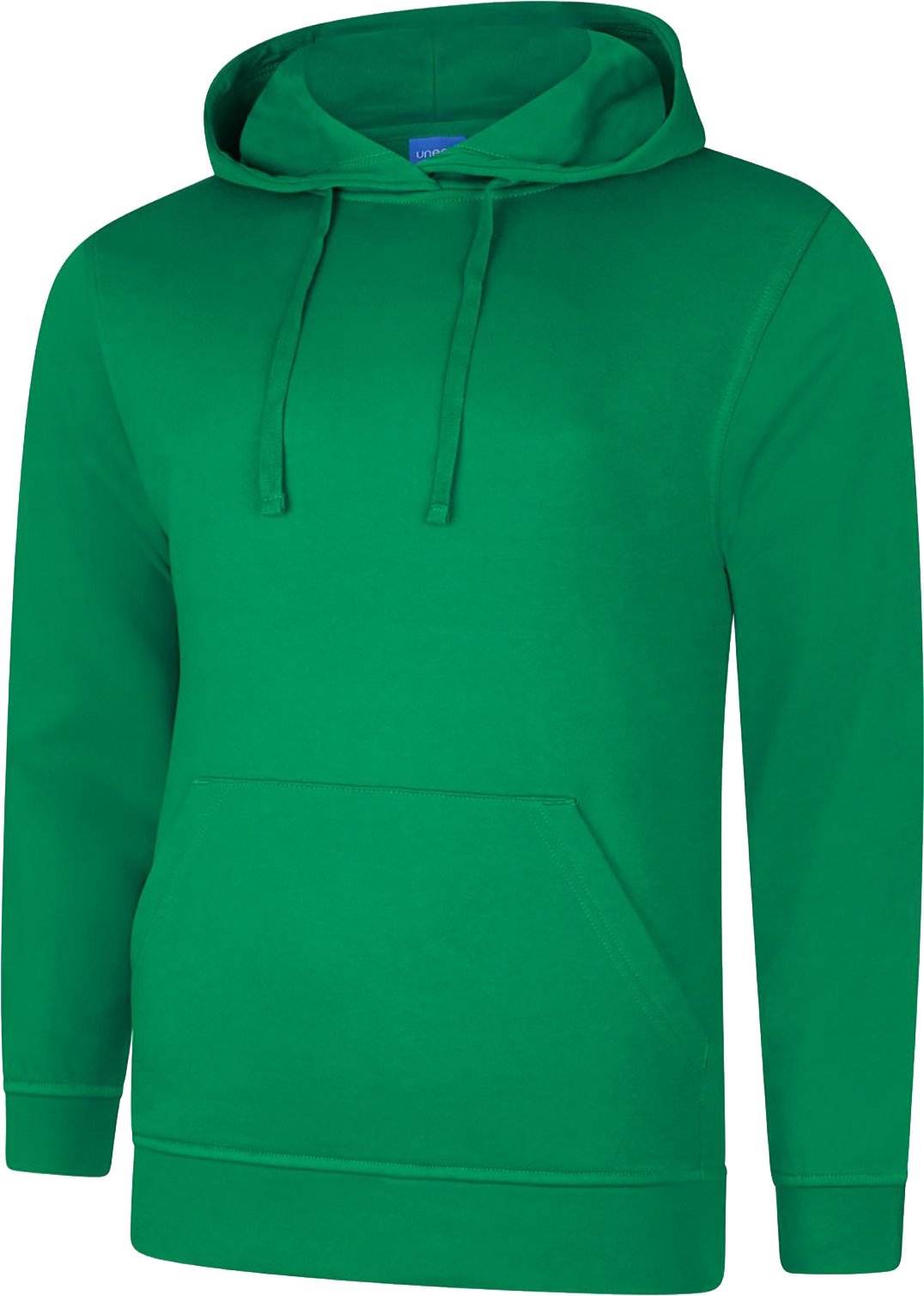 Uneek Uc509 Deluxe Hooded Sweatshirt Kelly Green L