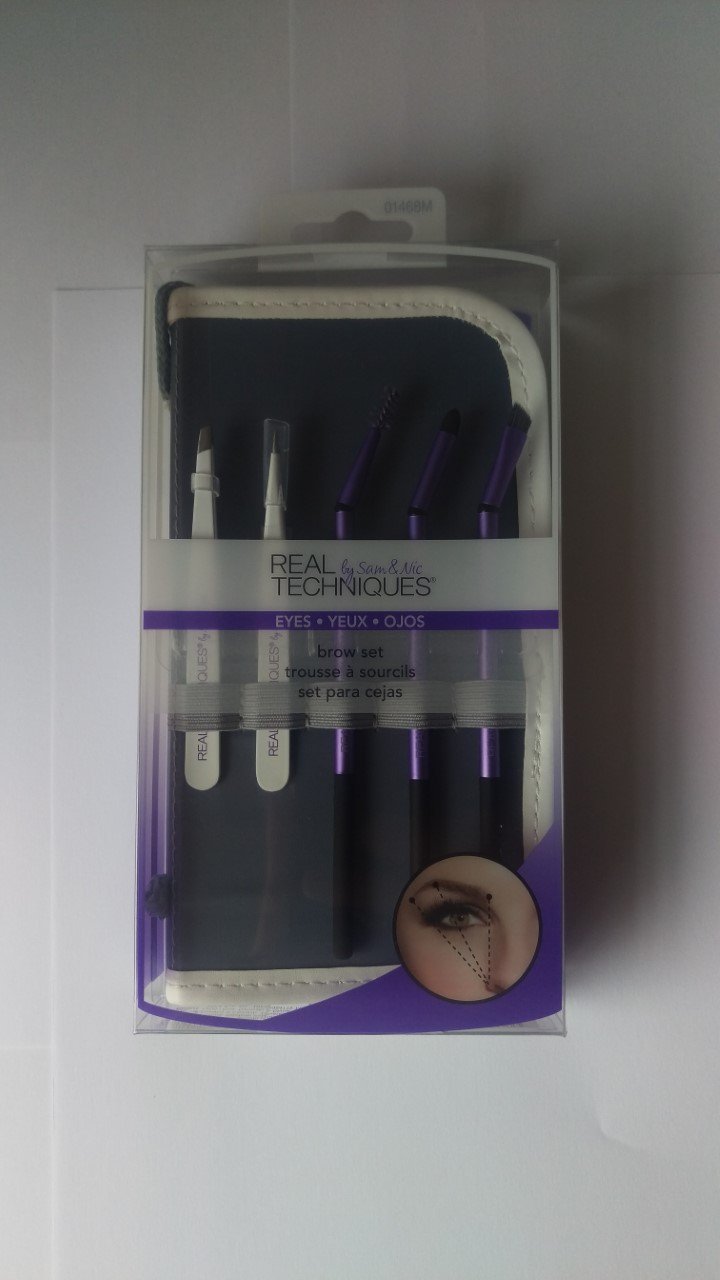 2 x Real Techniques 6 Piece Brow Set With Case New In Box
