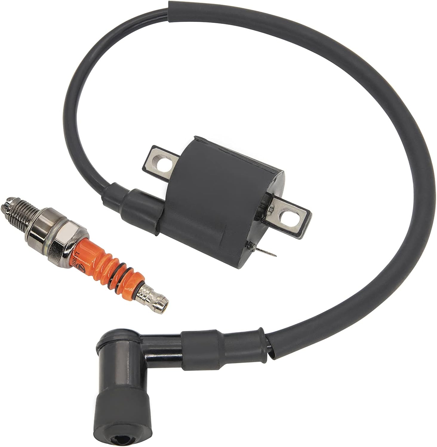 PW80 Ignition Coil Spark Plug Wire with Spark Plug A7TC