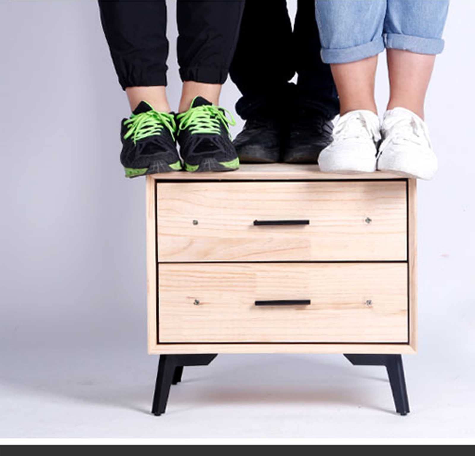 4 Gambe per mobili triangolari, Gambe per Tavolo in Metallo per mobili Fai da Te Resistenti, Gambe per divani Moderni in Metallo per armadi, divani, tavoli, divani, sedie (Altezza 10 cm, NER