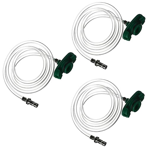 Auniwaig Tubo de aire pegamento dispensador adhesivo 50cc jeringas conector adaptador para industrial 3pcs