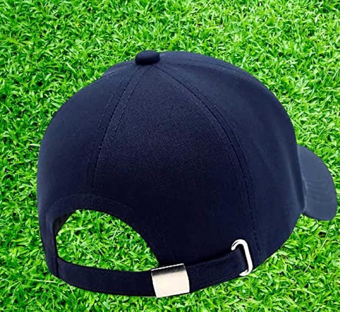 Image of rytoria Combo 3 Pcs Cap for Men and Women Unisex Cotton Caps Adjustable Strap Free Size Summer Sports Cricket Gym Dance