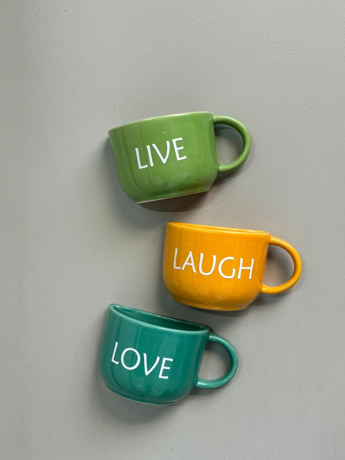 Green Patch Ceramic Half Cup Wall Planter Set of Three. (B0CMDKKVXS) Amazon Price History, Amazon Price Tracker