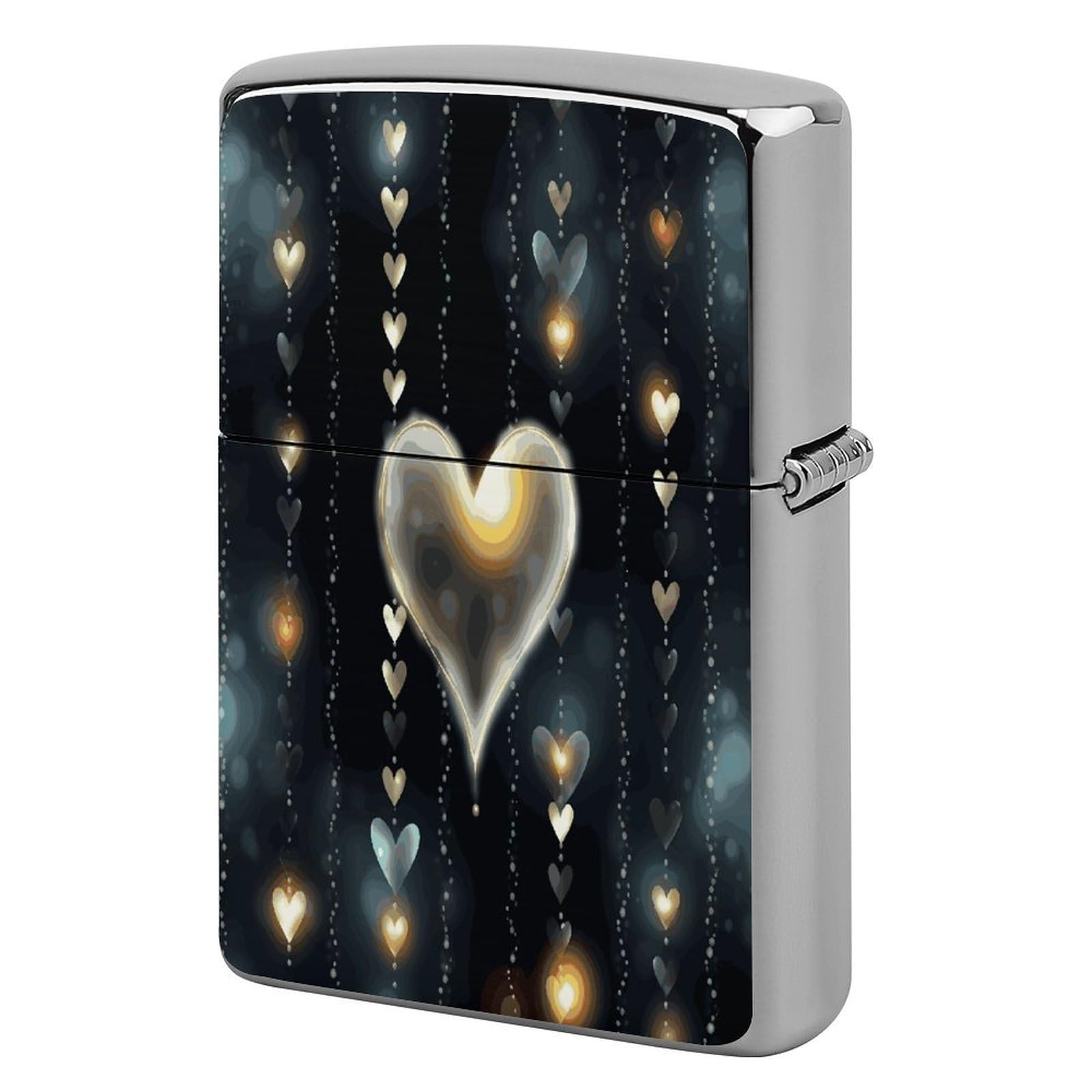 Fekiloot Style Glowing Love Lighter Case Cover Lighter Holder