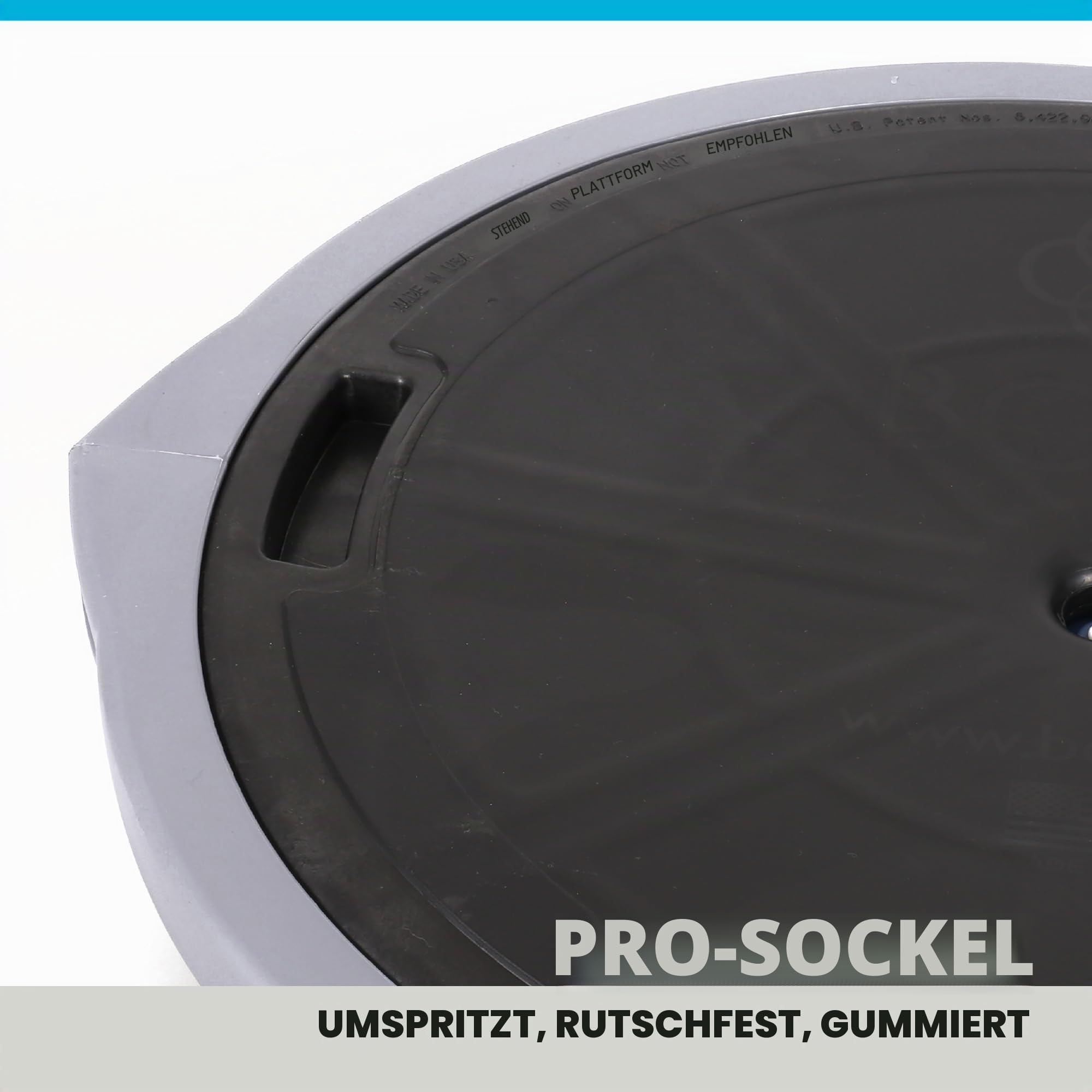 BOSU Nextgen Balance-Trainer mit Strukturiertem Design, blau, 65 cm