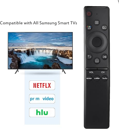 Miniatura 3 de Reemplazo remoto universal para todos los televisores Samsung, control remoto para Samsung Smart TV con 3 botones de acceso directo [sin función de