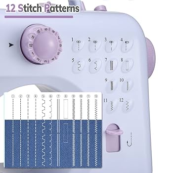 Sewing Machine Portable Electric Sewing Machine Multifunctional Home Machine Adjustable Speed