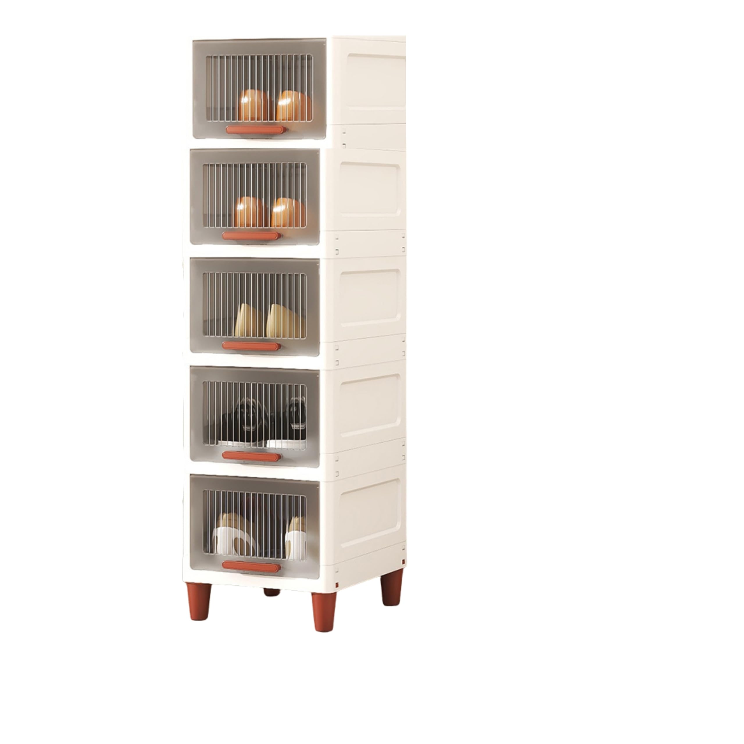 JIALTO Shoe Rack for Home - Multifunctional Storage Organizer, Ideal for Home Use, Durable and Compact, Perfect Shoe Rack Solution for Keeping Shoe Organizer (5 Layer, Brown) (B0CYXVYRS6) Amazon Price History, Amazon Price Tracker