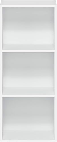 Miniatura 7 de Furinno Luder - Estantería para libros 3 niveles color blanco