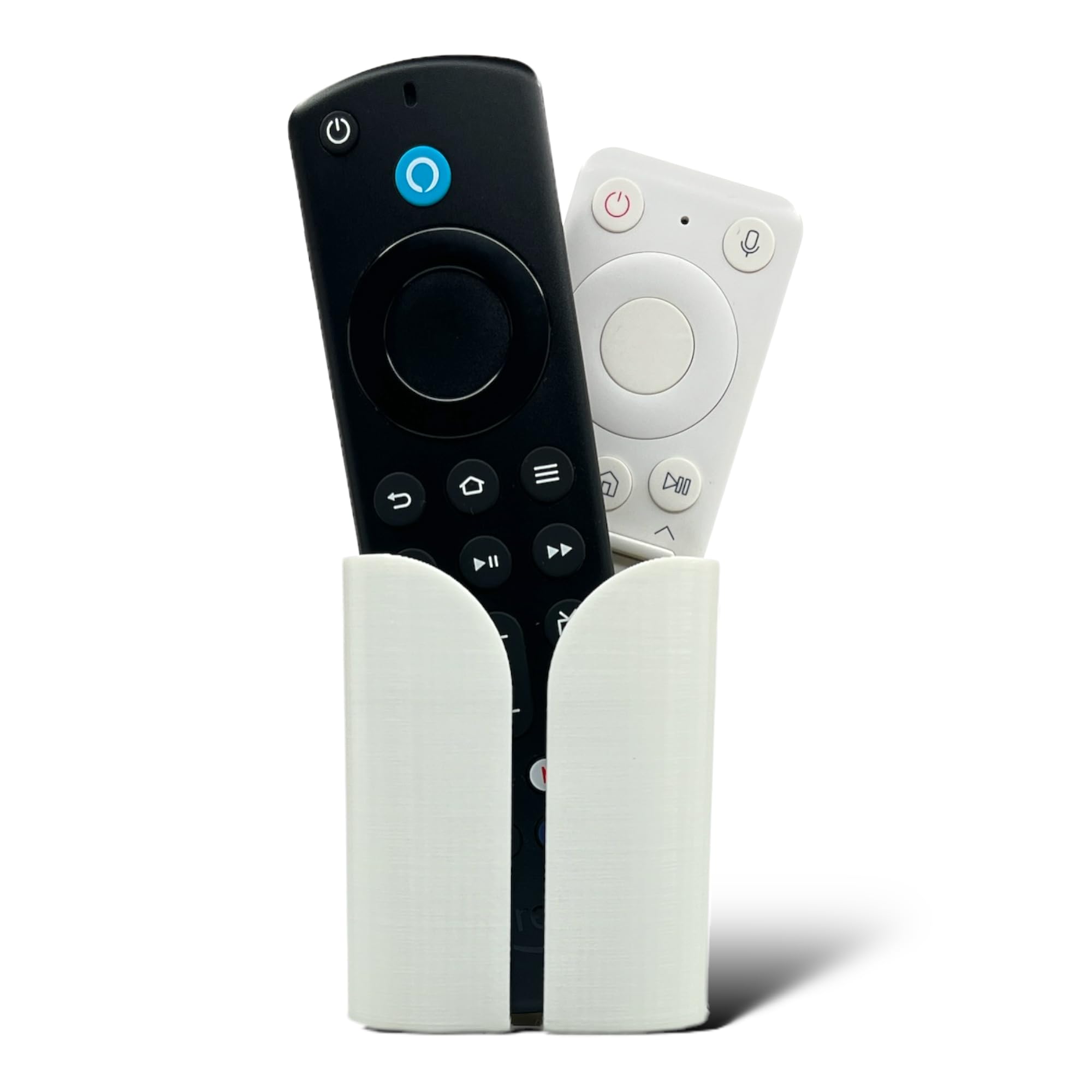 SRS TV Remote Stand Holder Storage Case Box Organizer Compatible With All TV & Setup Box Remote Wall Mounted Stick-on Adhesive For Space-Saving | Easy Access | Aesthetics (White, Pack Of 1)-image-43