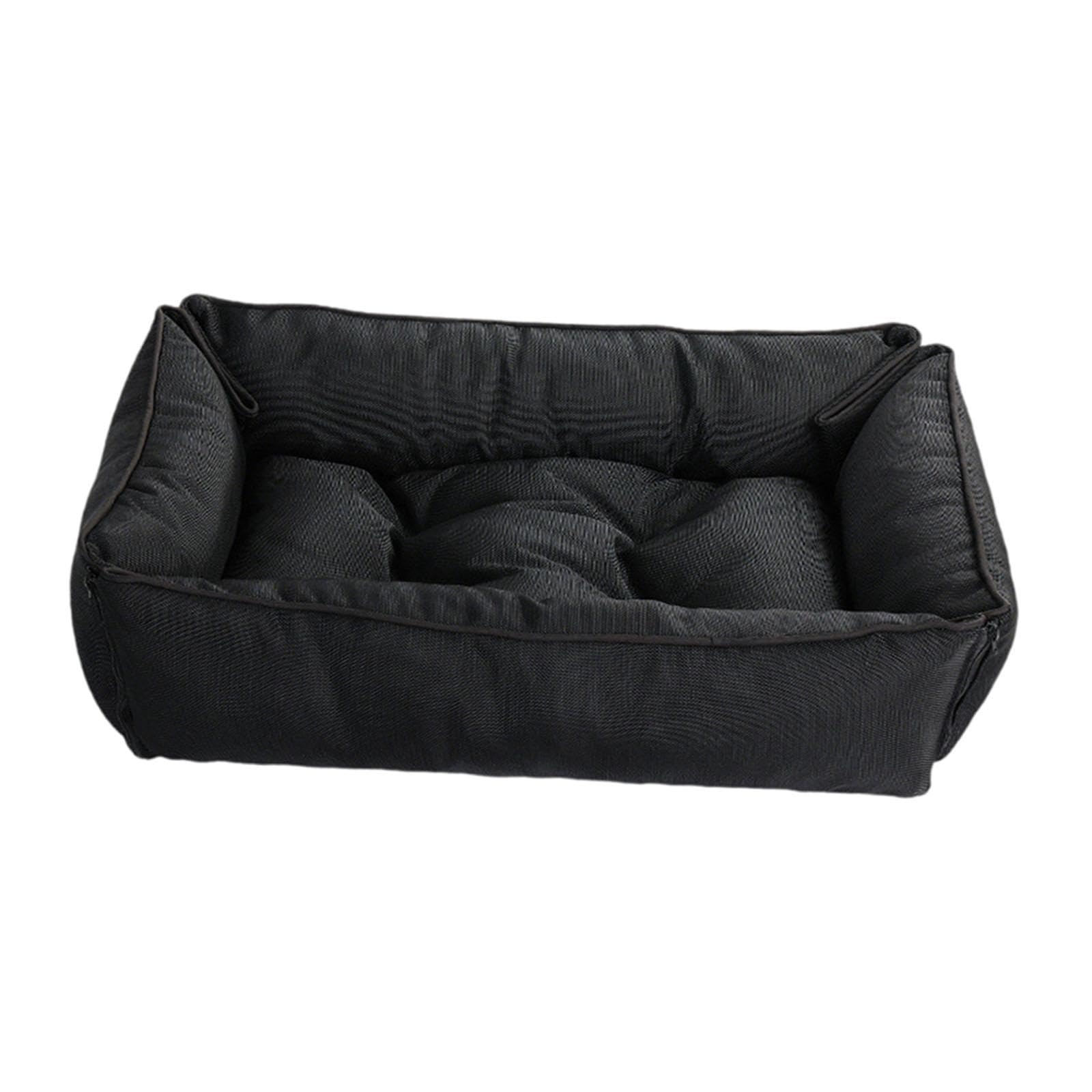 Panier chat isolant contre le sol froid avec coussin imperméable