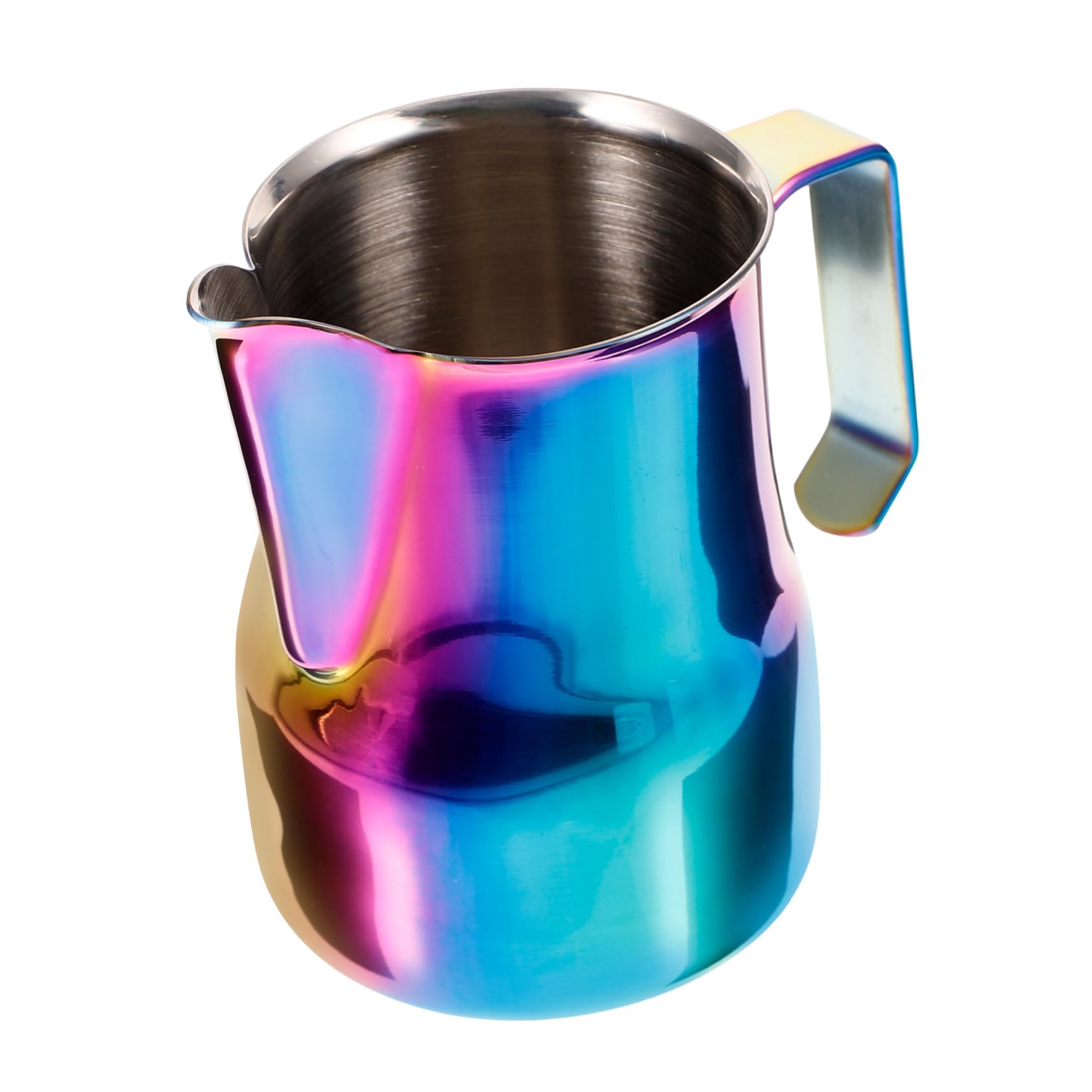 VANZACK Jarra De Acero Inoxidable Para Latte Art Jarra Para Espumar Leche Recipiente Para Leche Espresso
