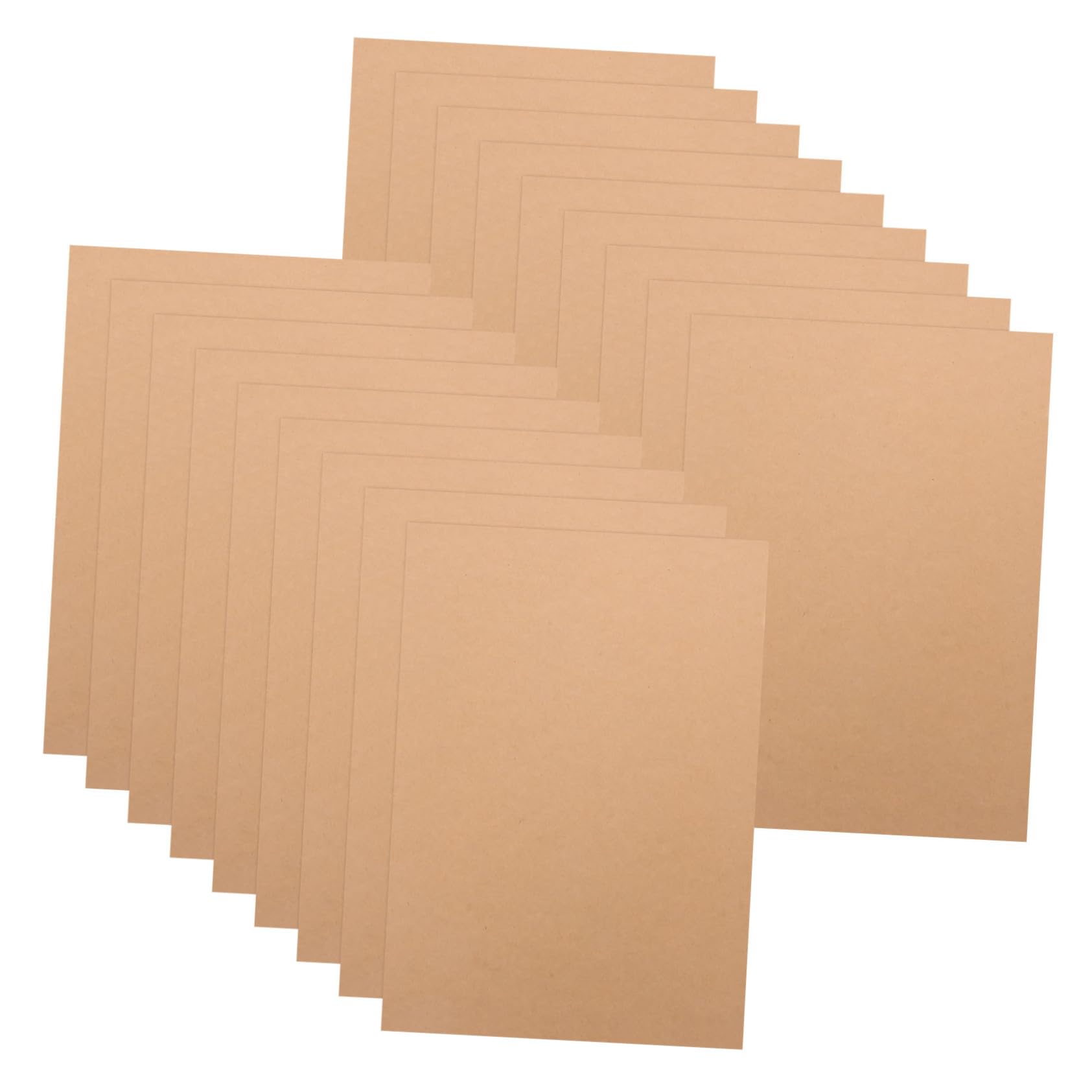 Braunes Kraftpapierkartenpapier 100 Blatt 180g/m² für Selbstgemacht Karten