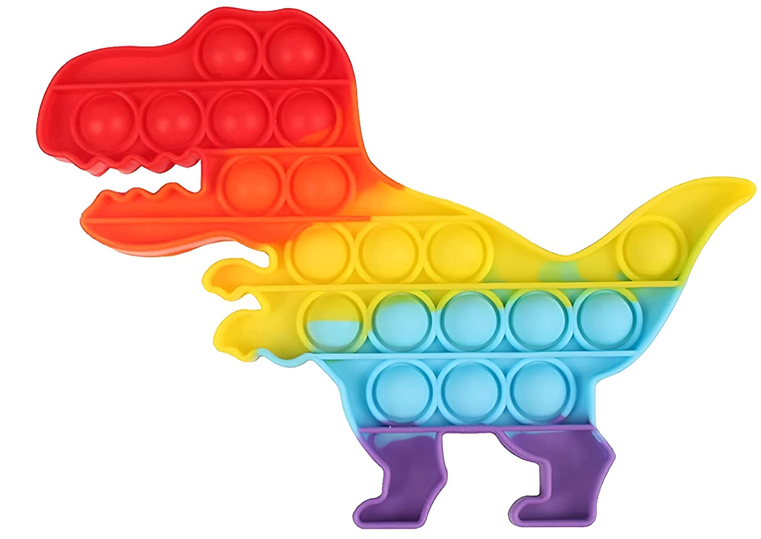 Garth Dinosaur Shape Pop Fidget Toy Push it, Pop it Bubble Fidget Sensory Toy for Kids and Adults Fidget Popper Stress Reliever Sensory Fidget Poppers (Random Color) (B09KHDNXNB) Amazon Price History, Amazon Price Tracker