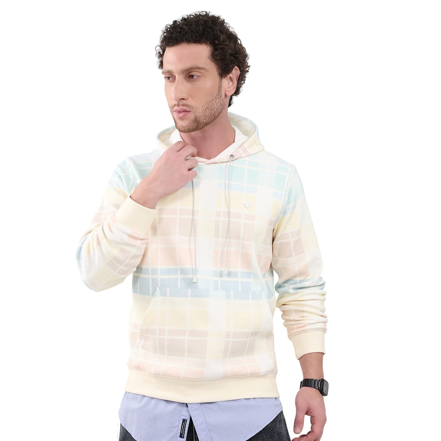 monte carlo Men’s Regular Fit Solid Hooded Neck Full Sleeve Sweatshirt | Cozy Warm Fleece | Stylish Hoodie Design | Comfortable Winter Wear Sweatshirt for Men (Pack of 1)-picture-28
