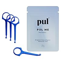 Vista 25 de PUL - Paquete de 4 herramientas reutilizables para quitar alineadores transparentes – Compatible con Invisalign, brackets removibles, retenedores