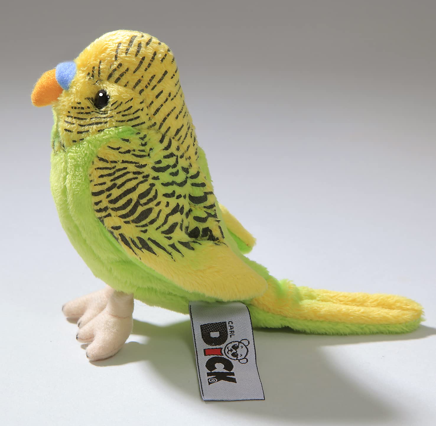 Amazon Com Budgerigar Green With Yellow 5 Inches 13cm Plush Toy Soft Toy Stuffed Animal Toys Games