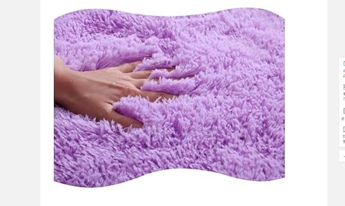 Miniatura 16 de Juego de alfombras de baño suaves de 3 piezas con tapete de baño en forma de U y tapa de inodoro (beige)