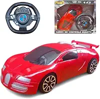 Carrinho de controle Remoto Meu 1 carro de corrida (Vermelho)