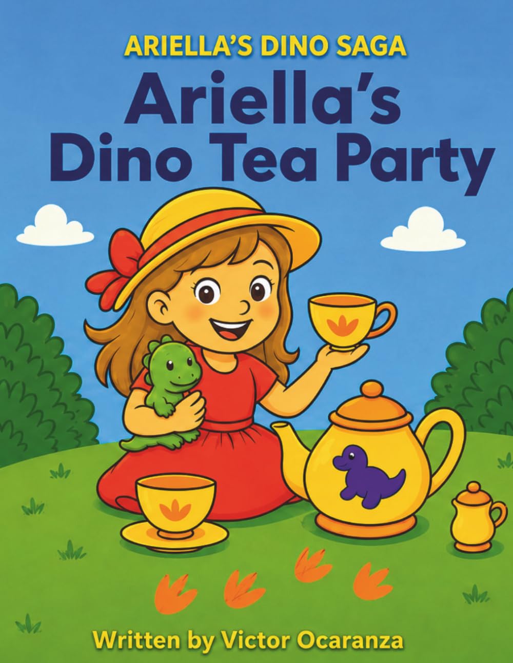 Ariella's Dino Tea Party (Ariella's Dino Saga- 5 Fun Dinosaur Stories)