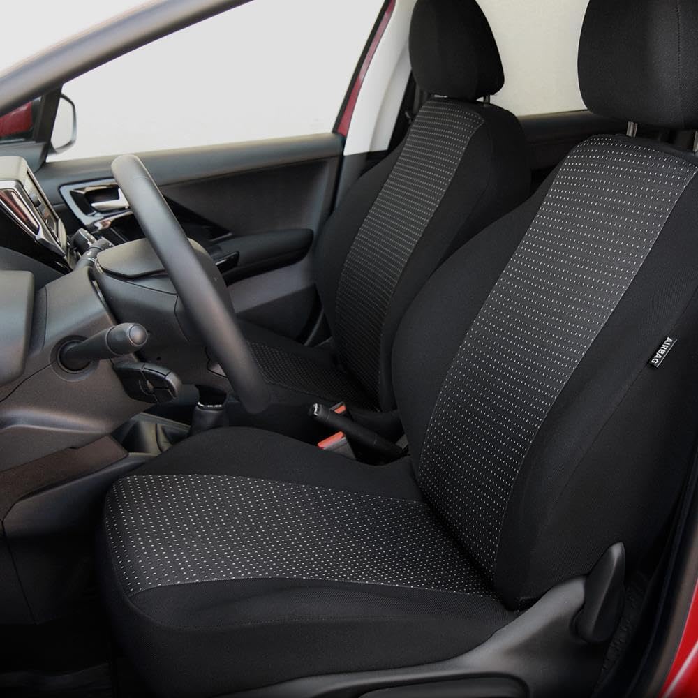 Mossa Housses de siège sur Mesure adaptées pour Dacia Duster II SUV (2017-2024) - Housse Siege Voiture - Couverture Siege R1