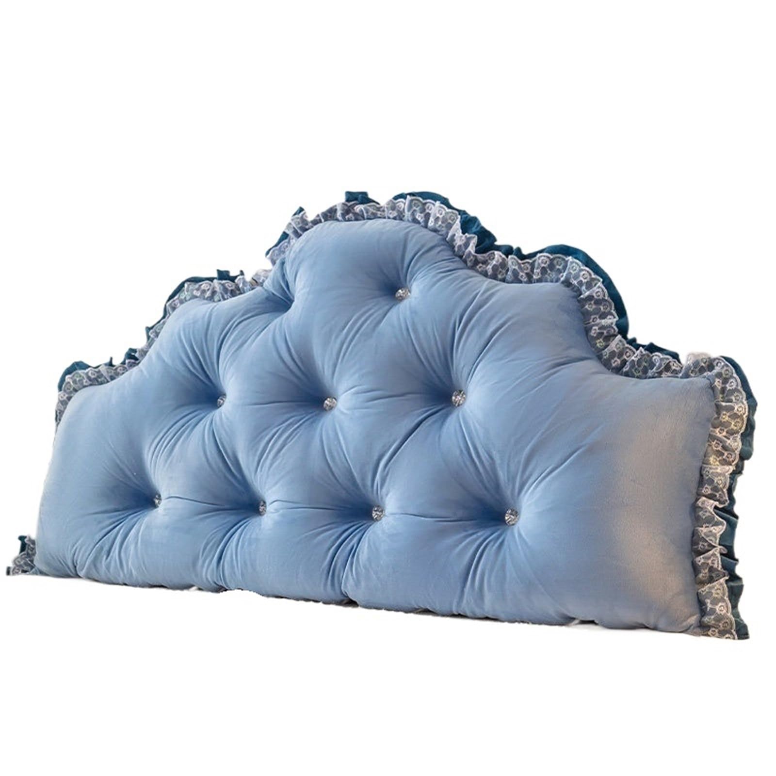 Coussin lombaire pour le dos de luxe dossier de lit à volants en mousse A57 haut de gamme