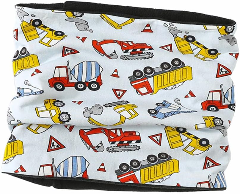 Tour De Cou Enfant MAKFORT - Coton Chaud - Snood Écharpe Hiver - 3-8 Ans