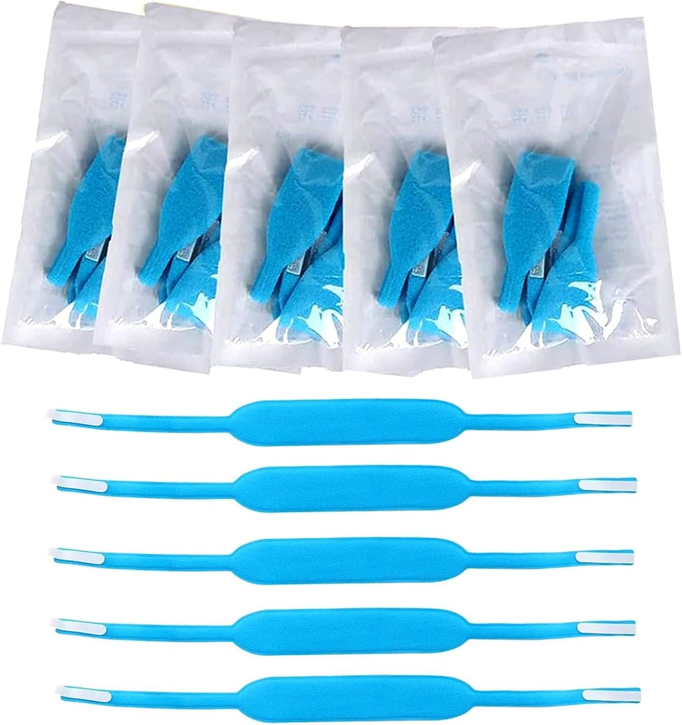 5 Sztuk / 10 Sztuk Uchwyt Rurki Tracheostomijnej, Kołnierz Tracheostomijny, Stałe Urządzenie Tracheostomii Regulowany Pasek Tchawicy Paski Na Szyję, 5pcs