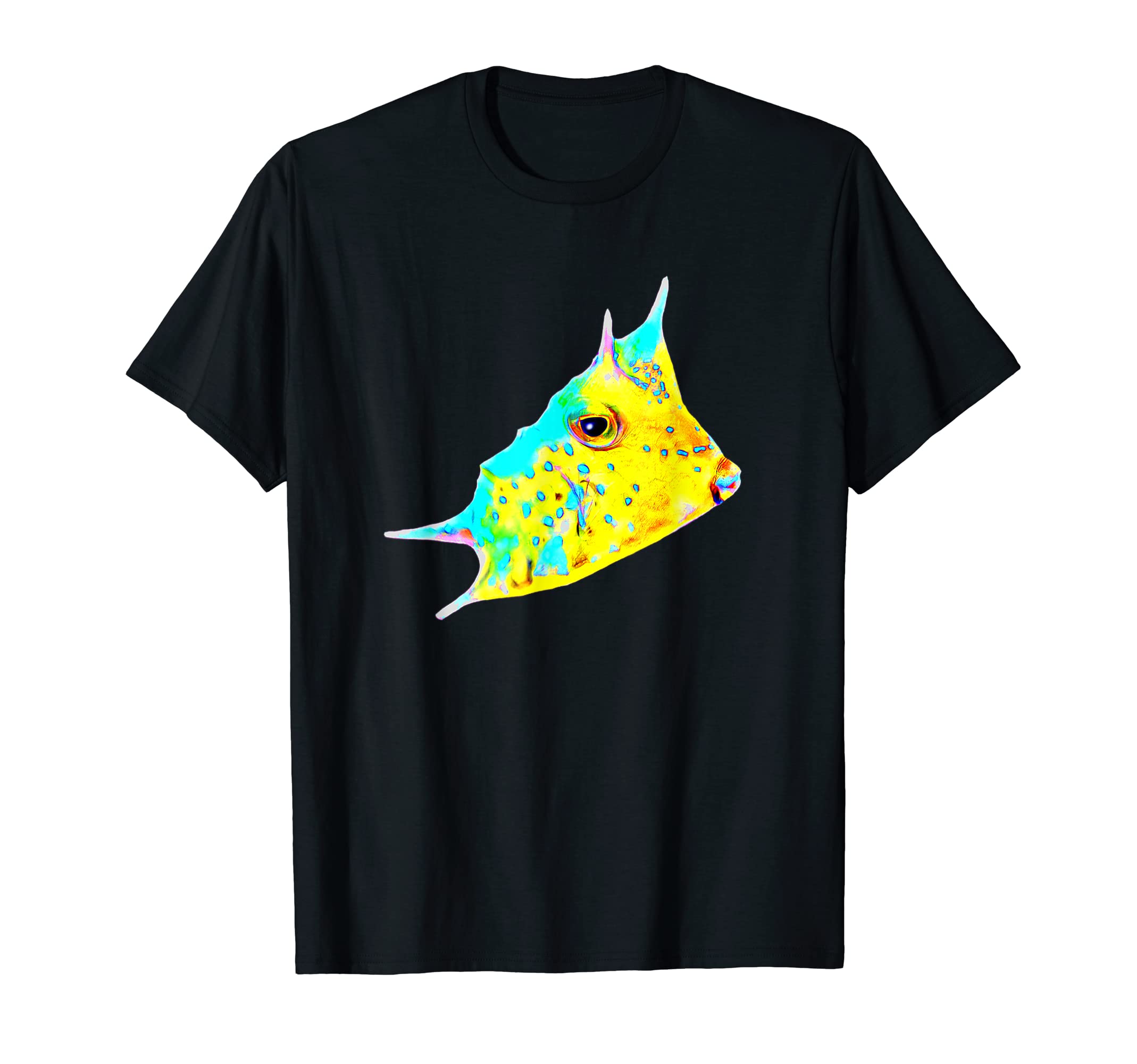 Cowfish Fish Ocean Saltwater Reef Aquarium Lovers T-Shirt